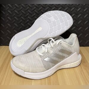 Adidas Crazyflight‎ Indoor Volleyball Shoes White Silver HR0635 Womens Sizes